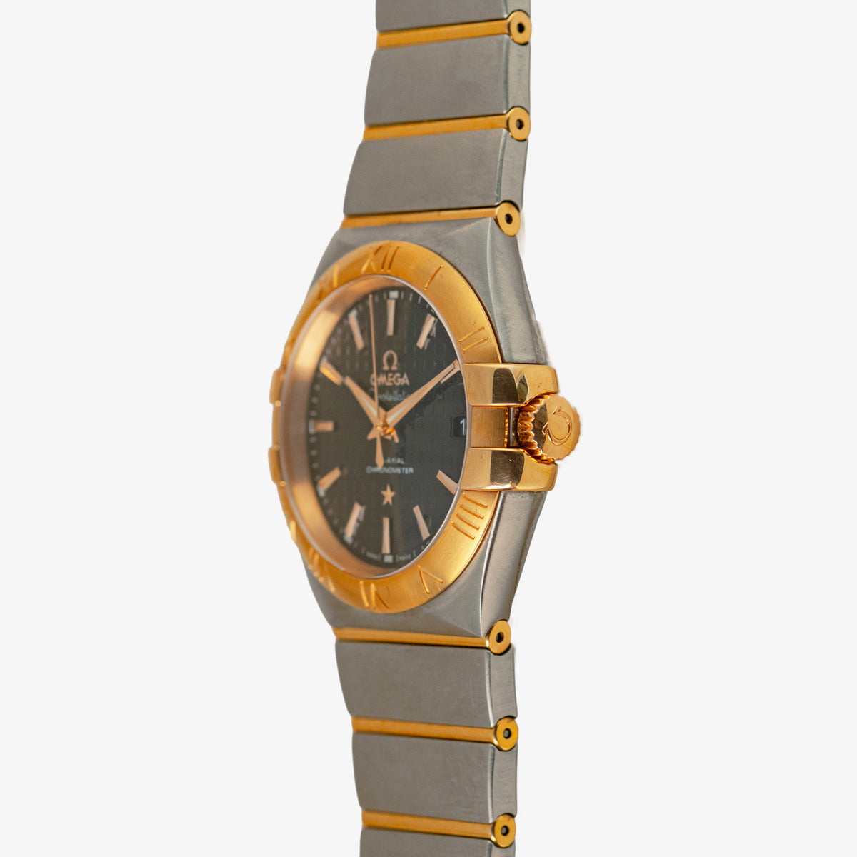 Omega Constellation Co-Axial 35 Two-Tone Black Dial 35mm