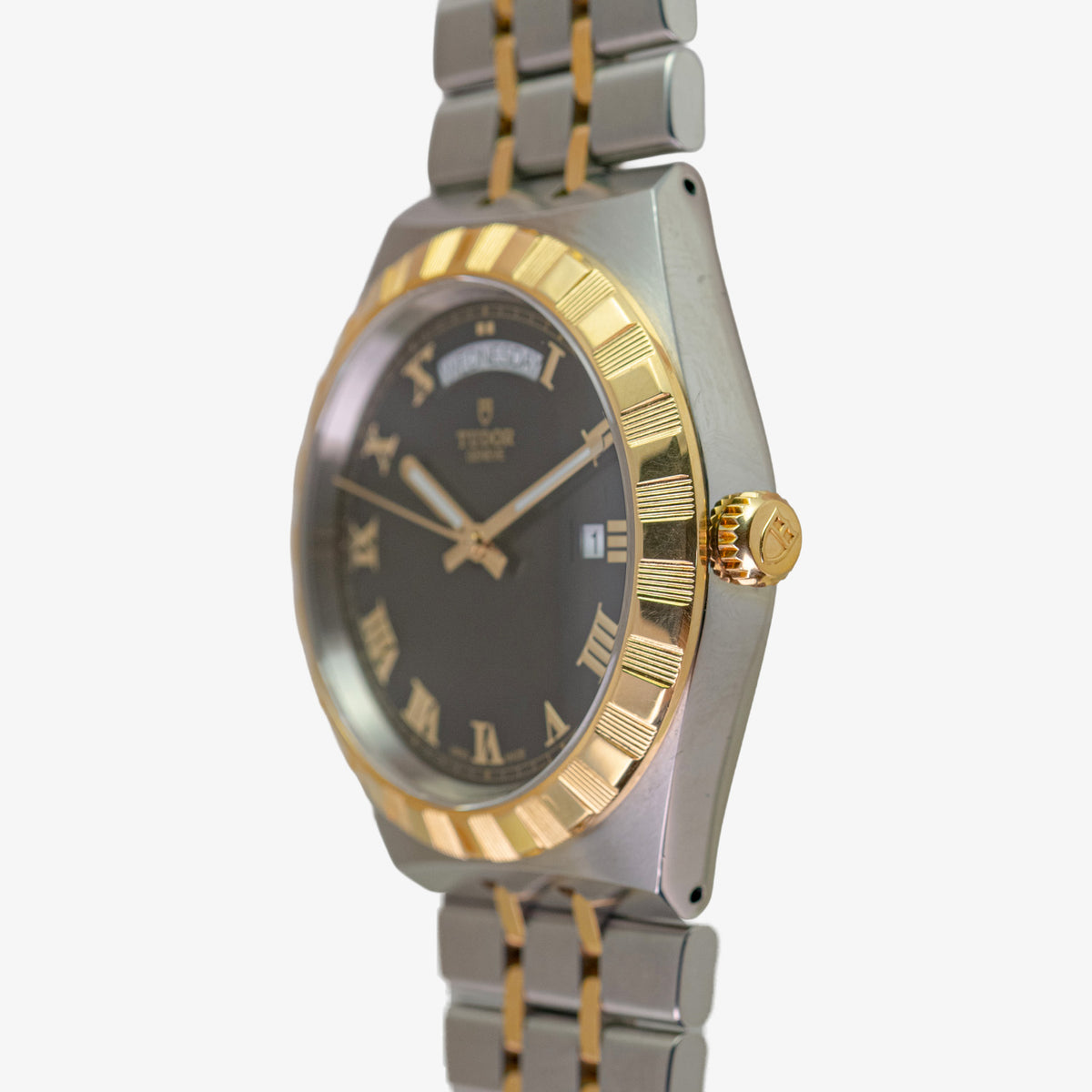 Tudor Royal Two-Tone Day-Date Black Dial 41mm