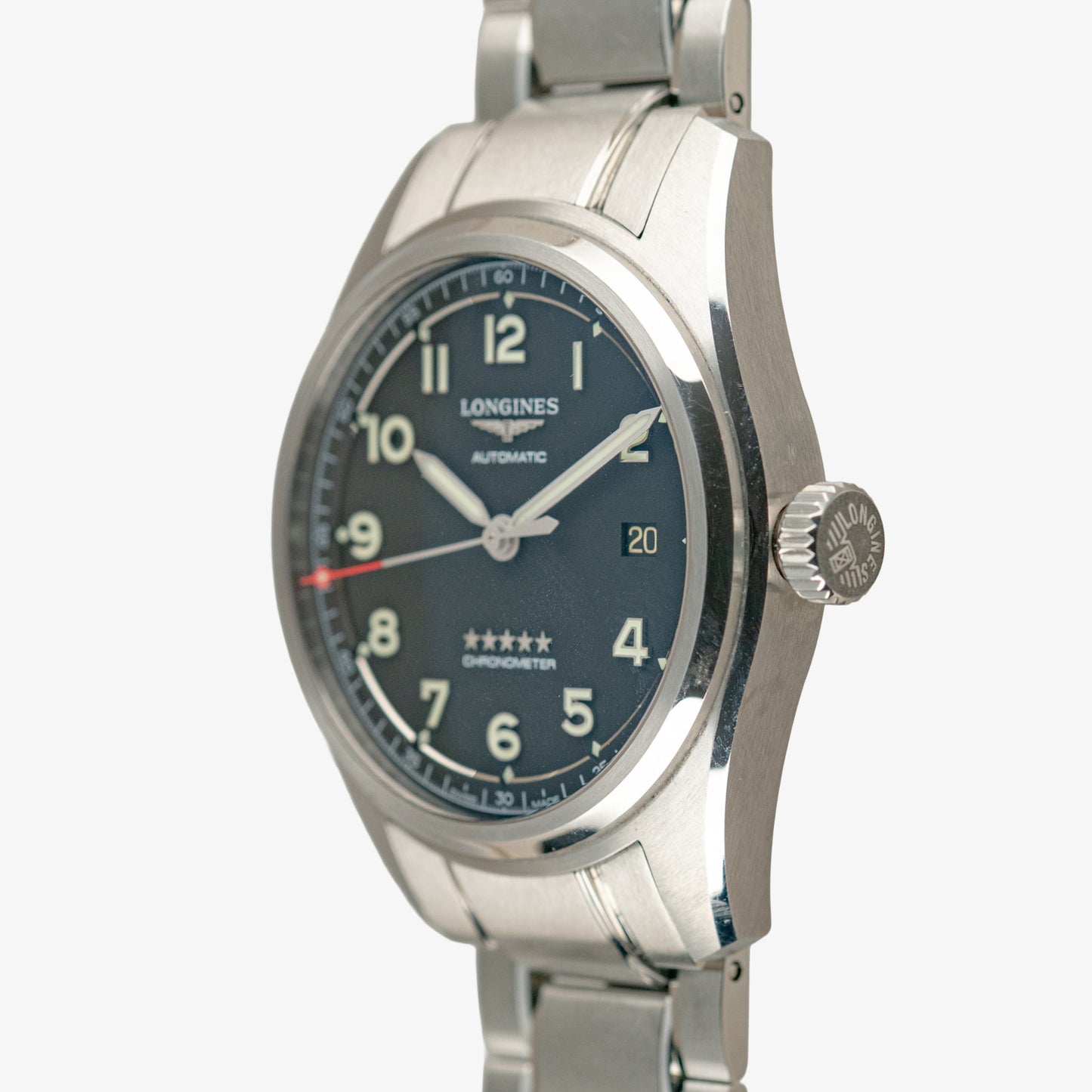 Longines Spirit L3.810 Automatic Chronometer Black Dial 40mm