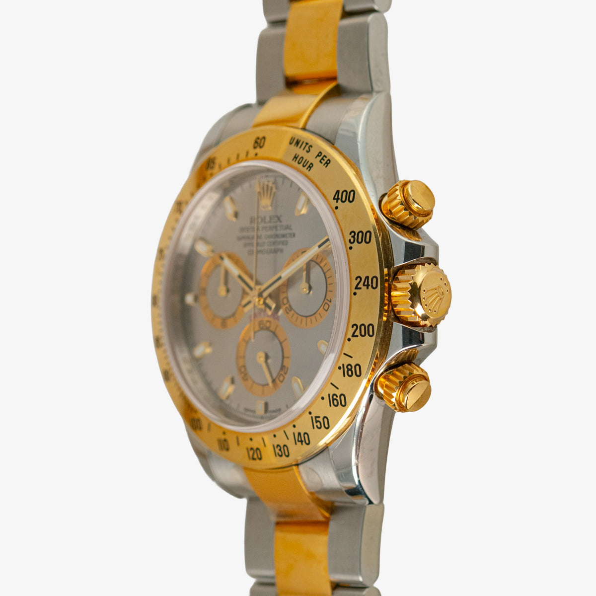 Rolex Cosmograph Daytona 116523 Two-Tone Gray Dial 40mm