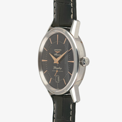 Longines Flagship Heritage Automatic Black Dial 38.5mm