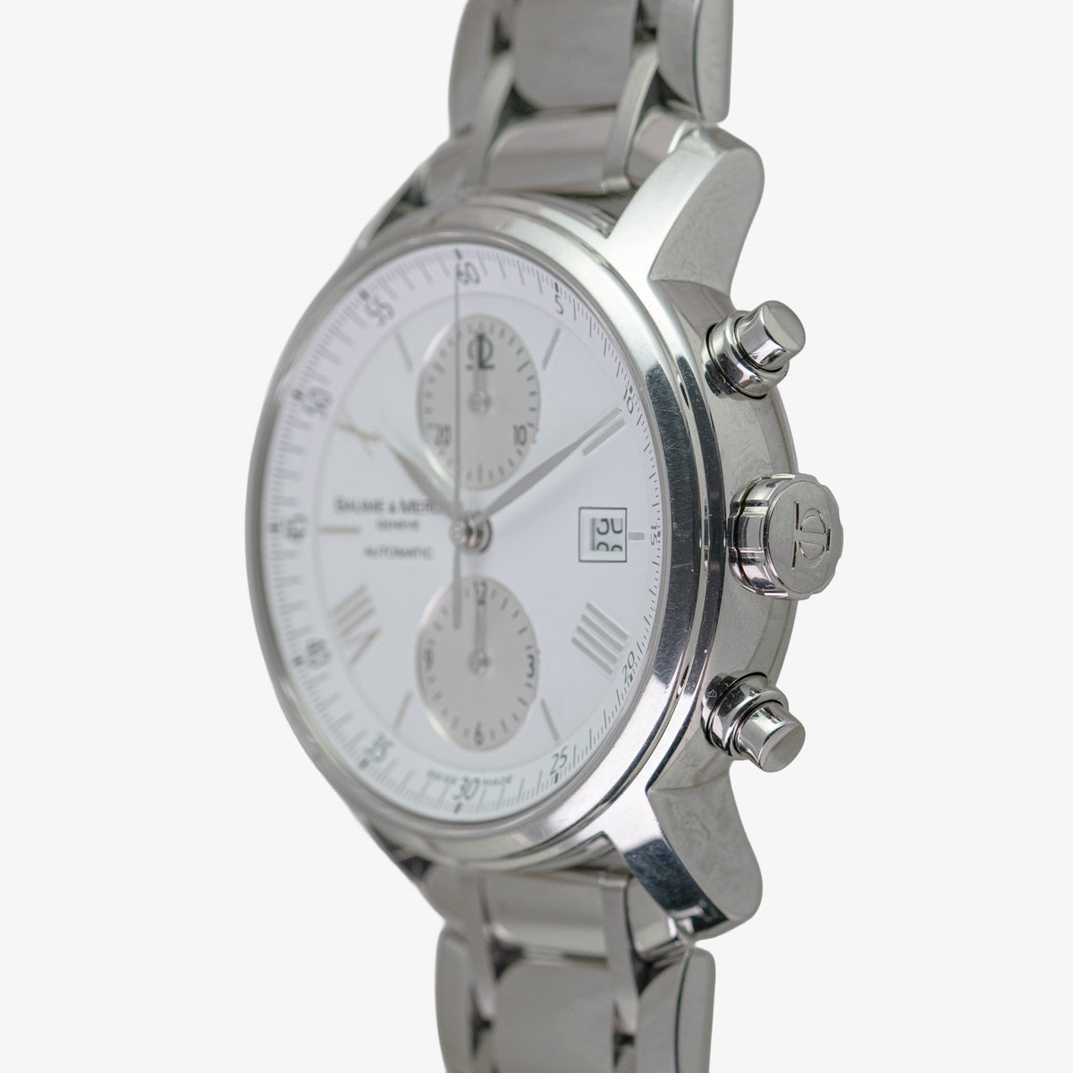 Baume & Mercier Classima Executive Chronograph Silver Dial 42mm