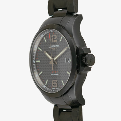 Longines Conquest V.H.P. Quartz Black Carbon 41mm