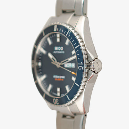 Mido Ocean Star Automatic Caliber 80 Blue Dial 42.5mm