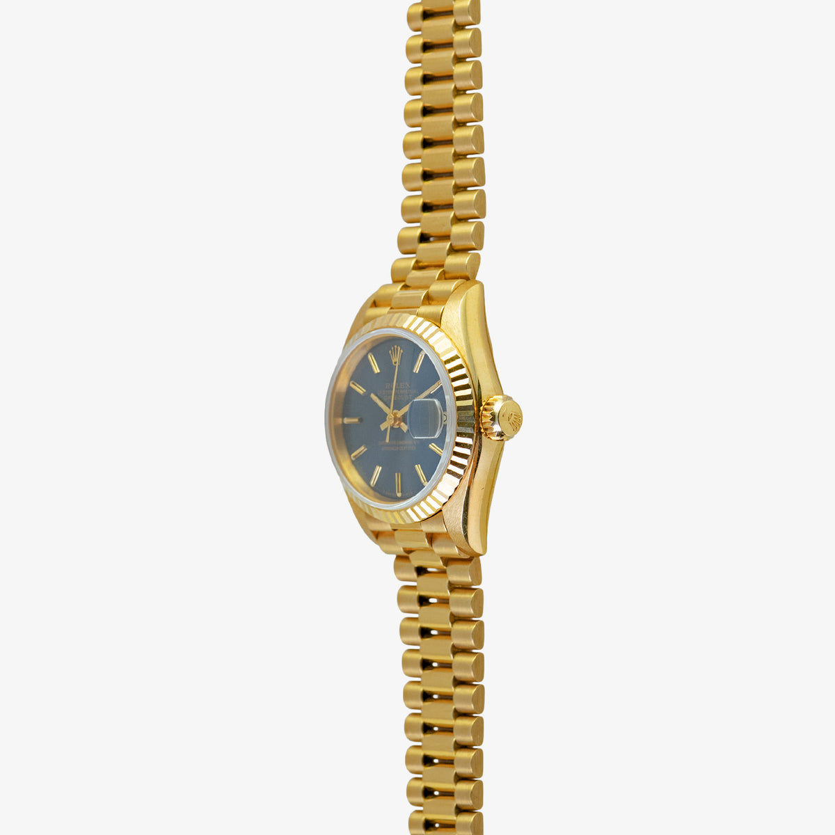 Rolex Datejust President 69178 Blue Dial 26mm