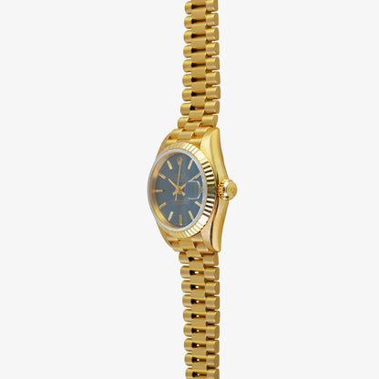 Rolex Datejust President 69178 Blue Dial 26mm