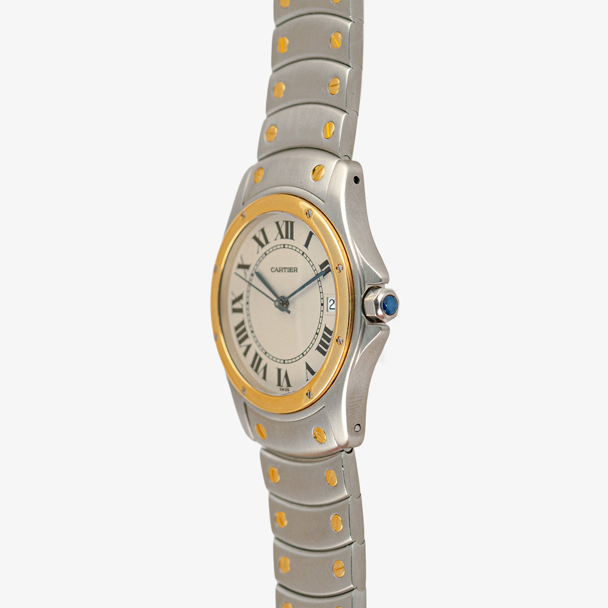 Cartier Santos Ronde 1910 Two-Tone 33mm