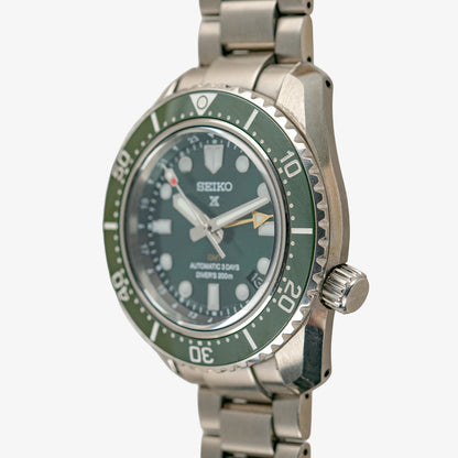 Seiko Prospex GMT SPB381J1 Diver 200M Green Dial 42mm