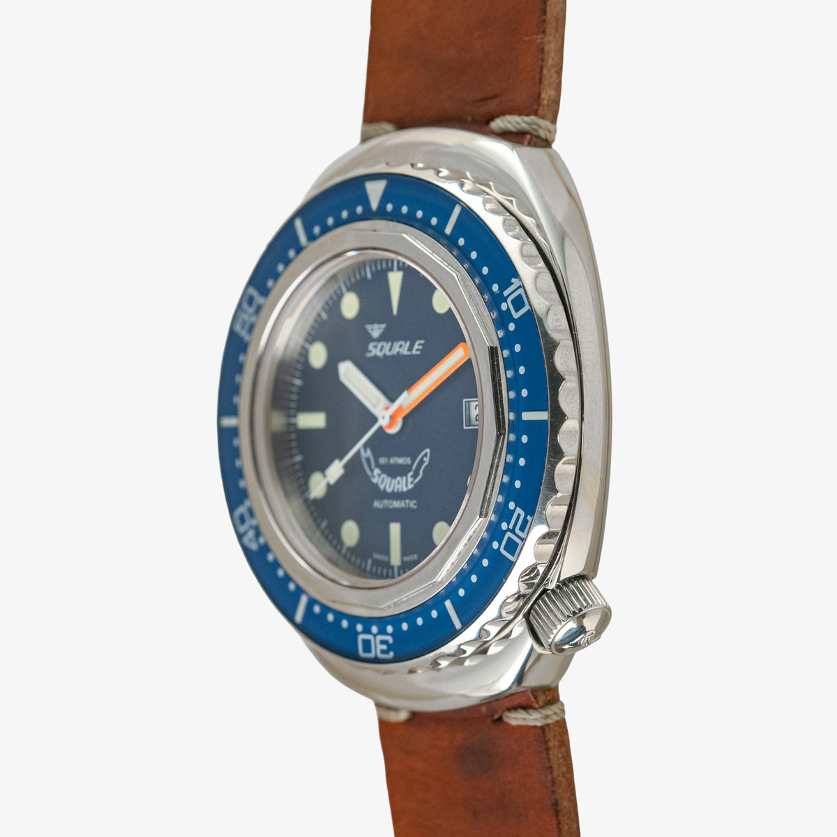 Squale 2002 101 Atmos Automatic Blue Dial 2002A 44mm