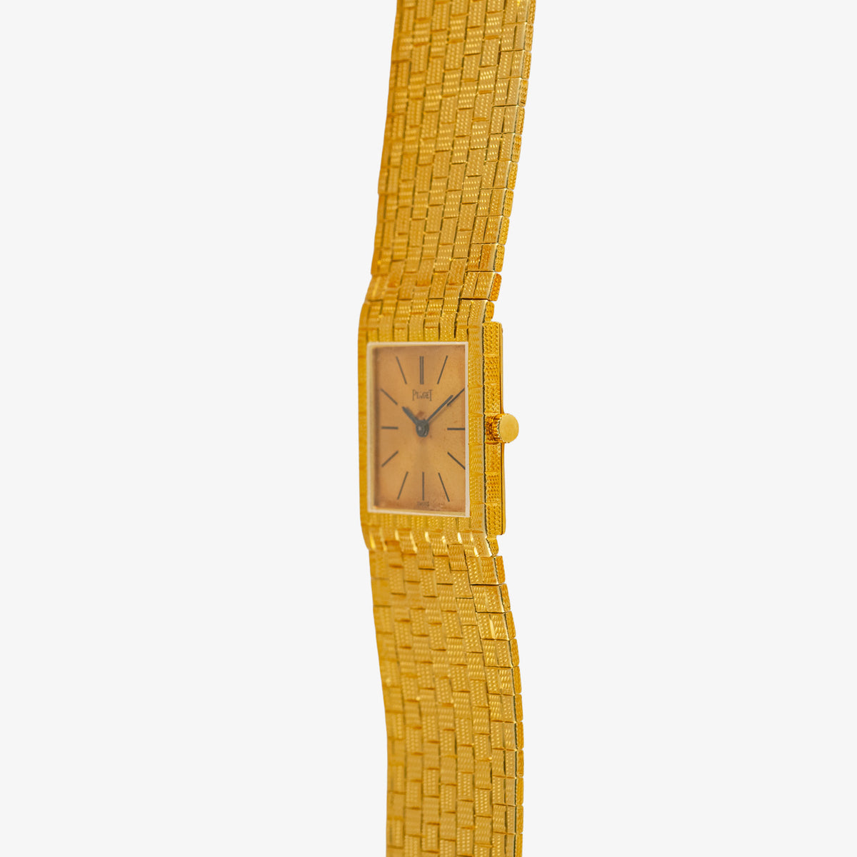 Piaget Polo 9131H5 Square Yellow Gold Vintage 23mm