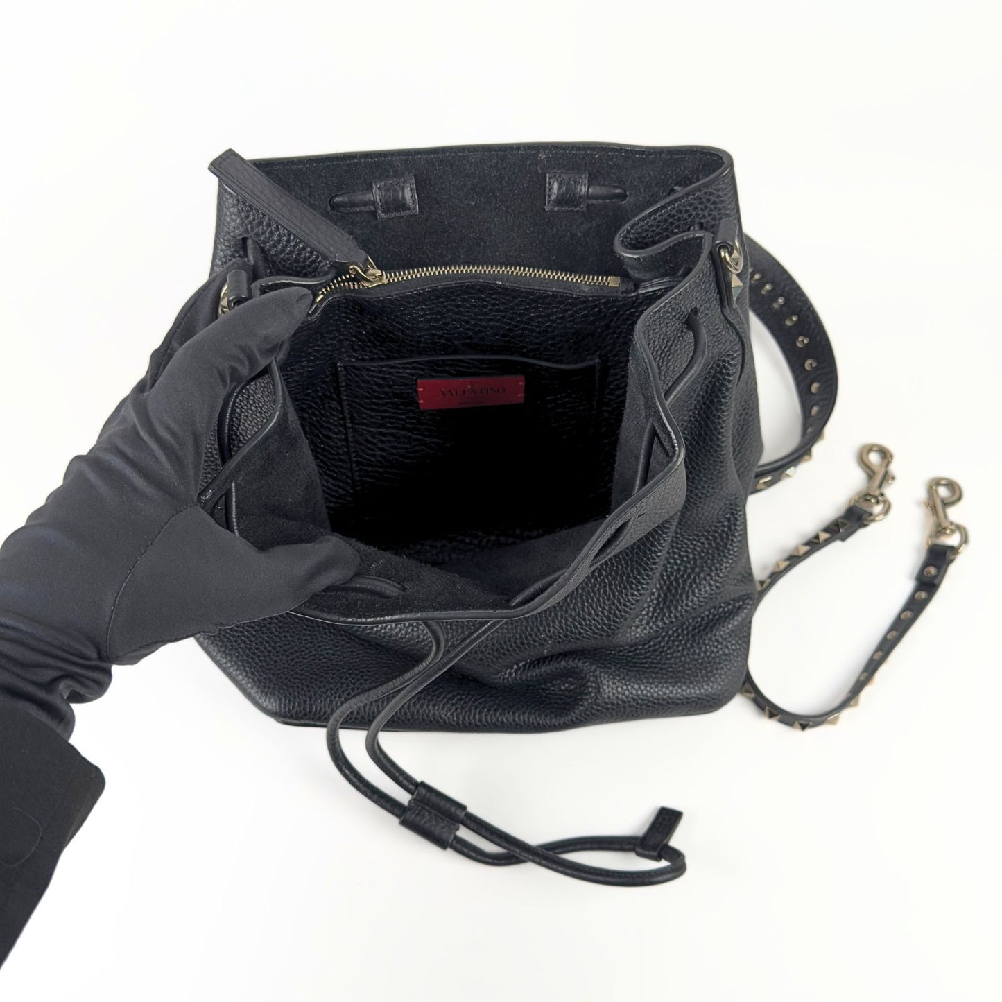 Valentino Mochila de Cuero