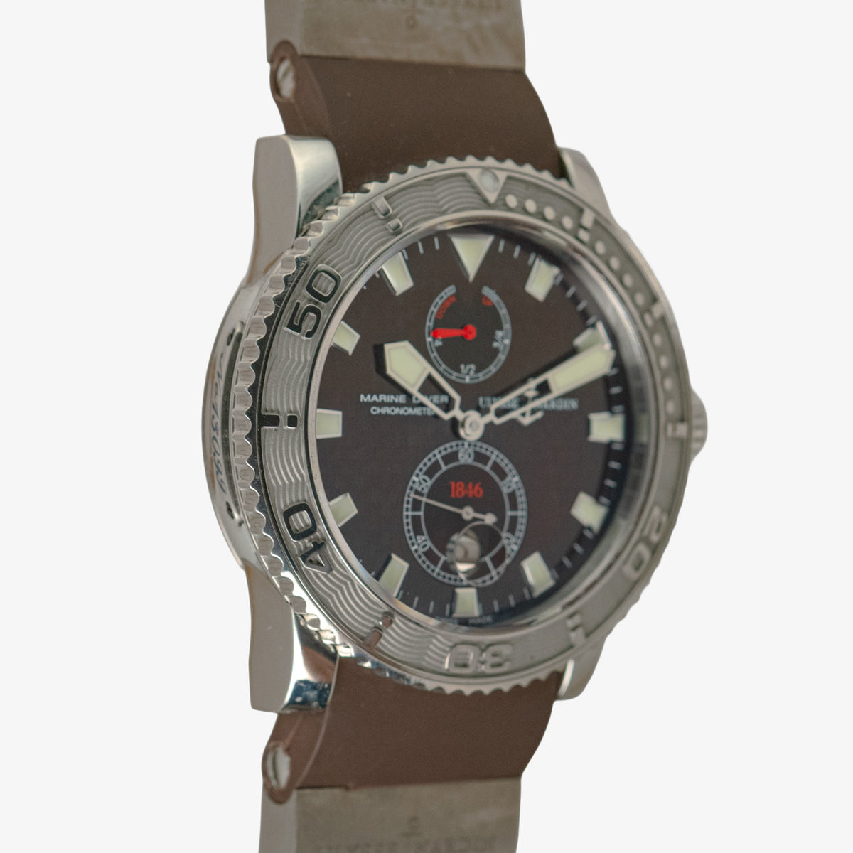 Ulysse Nardin Maxi Marine Diver Automatic Brown Dial 42.7mm
