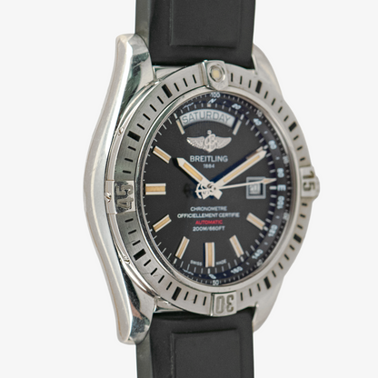 Breitling Galactic 44 Black Dial Automatic Day-Date 44mm