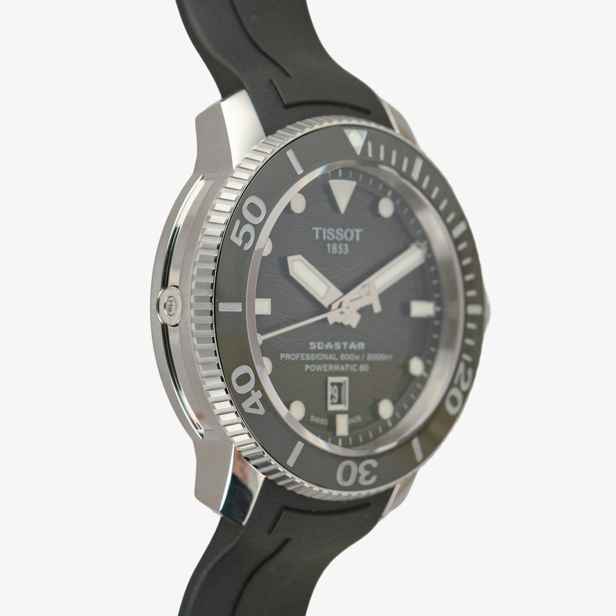 Tissot Seastar 2000 Professional Black Dial 46mm
