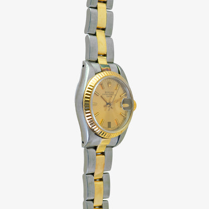 Rolex Lady-Datejust 69173 Champagne Dial 26mm
