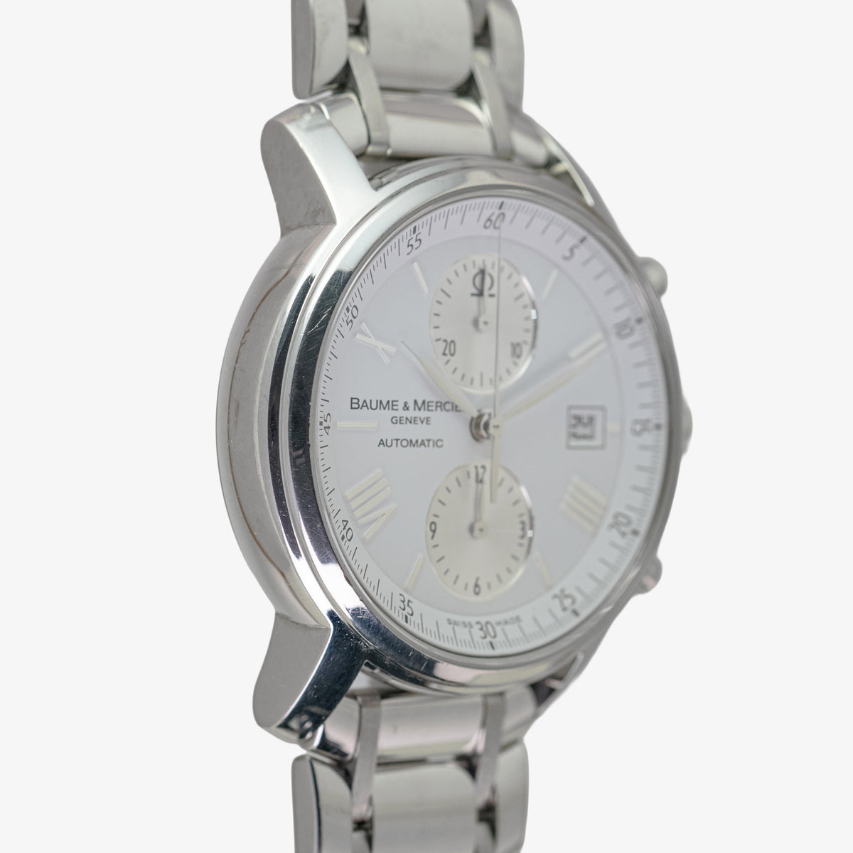 Baume & Mercier Classima Executive Chronograph Silver Dial 42mm