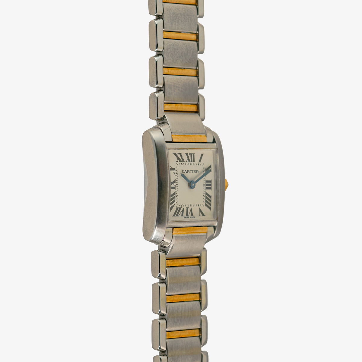 Cartier Tank Française Small Two-Tone Silver Dial 20mm