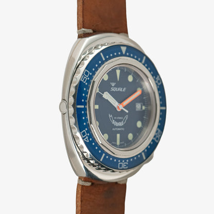 Squale 2002 101 Atmos Automatic Blue Dial 2002A 44mm