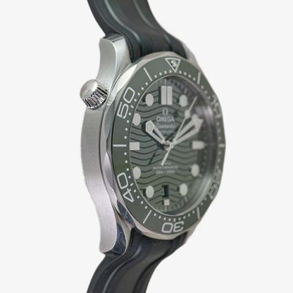 Omega Seamaster Diver 300M Co-Axial Master Chronometer Black Dial 42mm