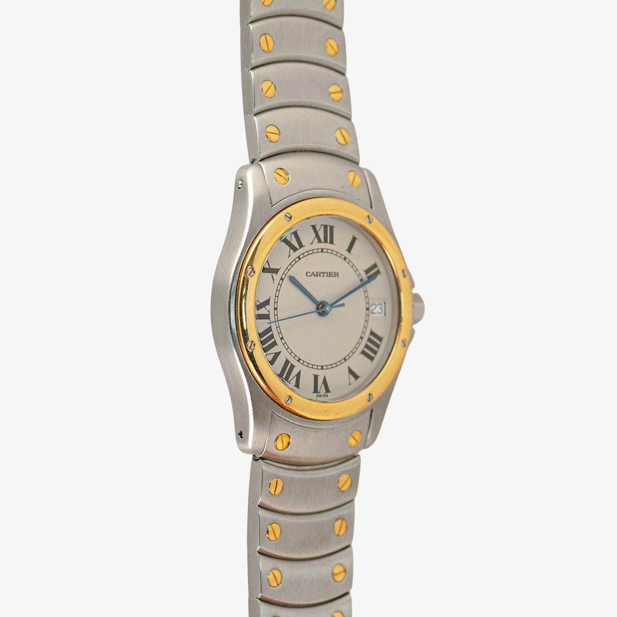 Cartier Santos Ronde 1910 Two-Tone 33mm