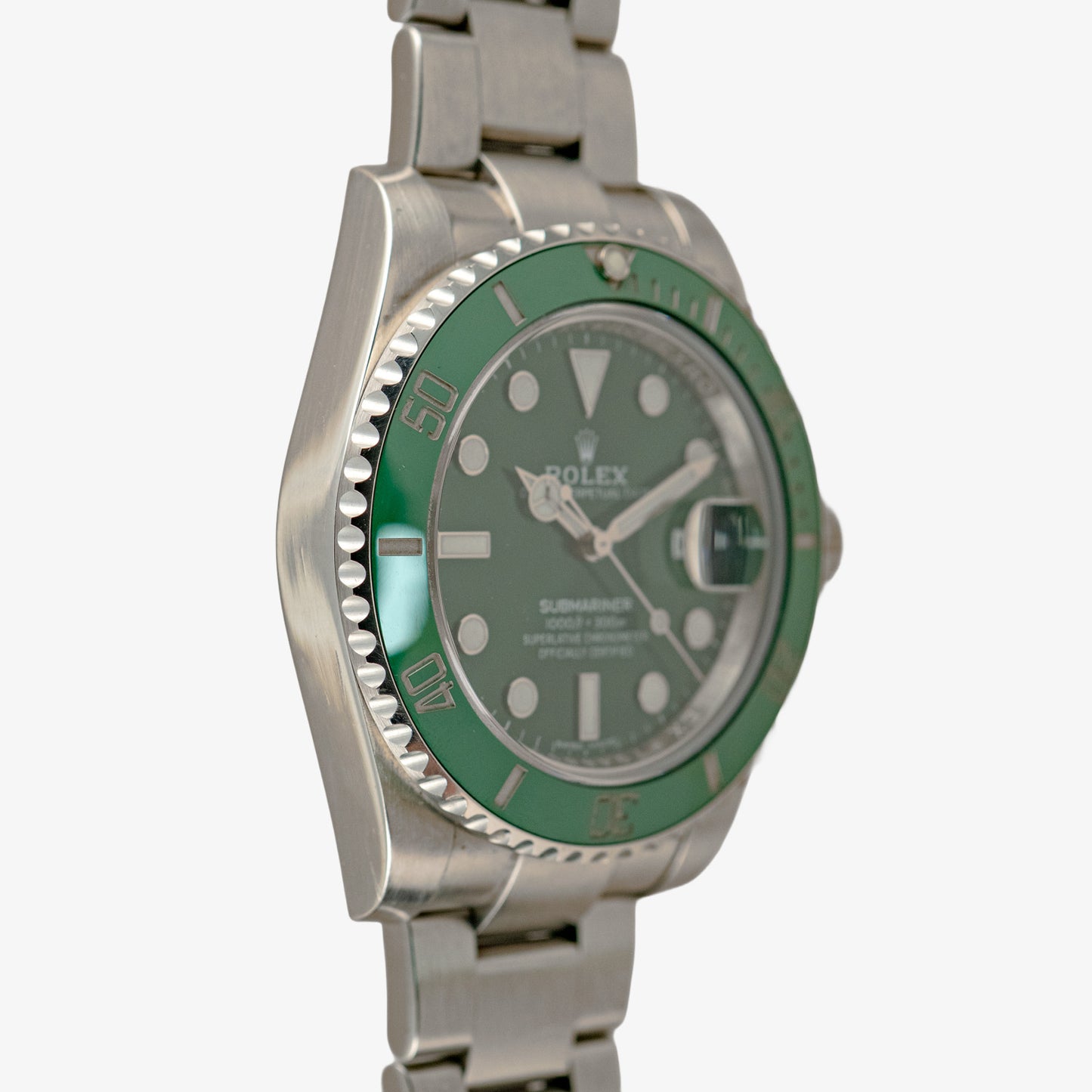 Rolex Submariner Date 116610LV Green Dial "Hulk" 40mm