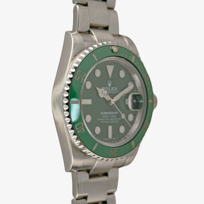 Rolex Submariner Date 116610LV Green Dial "Hulk" 40mm
