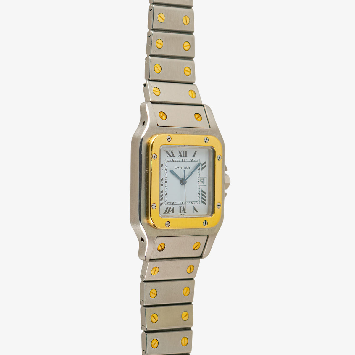Cartier Santos Carrée 2961 Two-Tone Vintage 29mm
