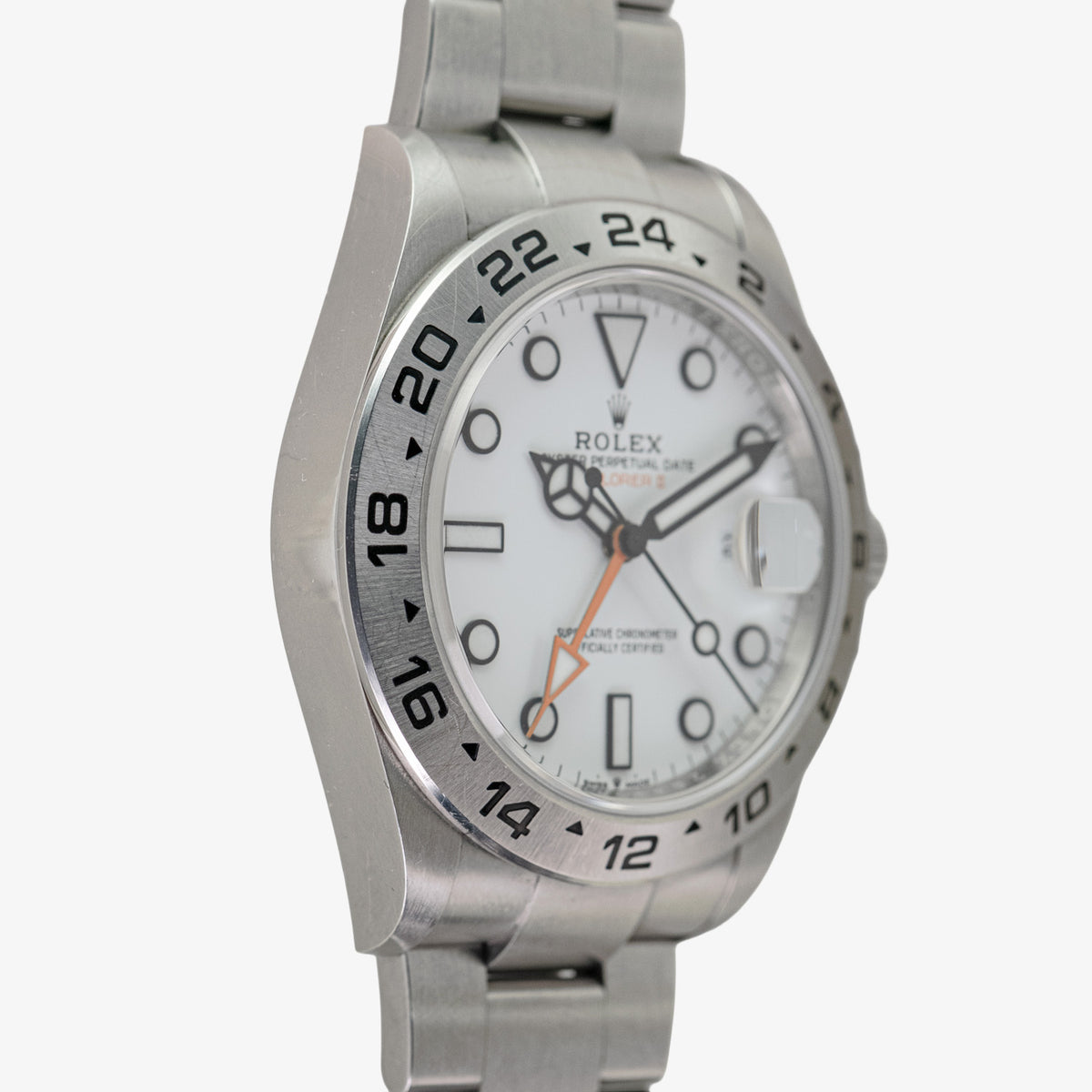 Rolex Explorer II "Polar" GMT Automatic White Dial 42mm