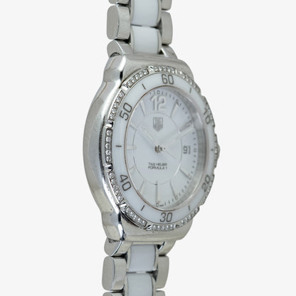 TAG Heuer Formula 1 Diamond WAH1213 White Dial 37mm