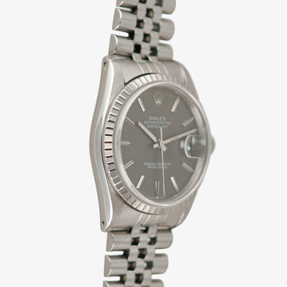 Rolex Datejust Jubilee 16220 Grey Dial 36mm