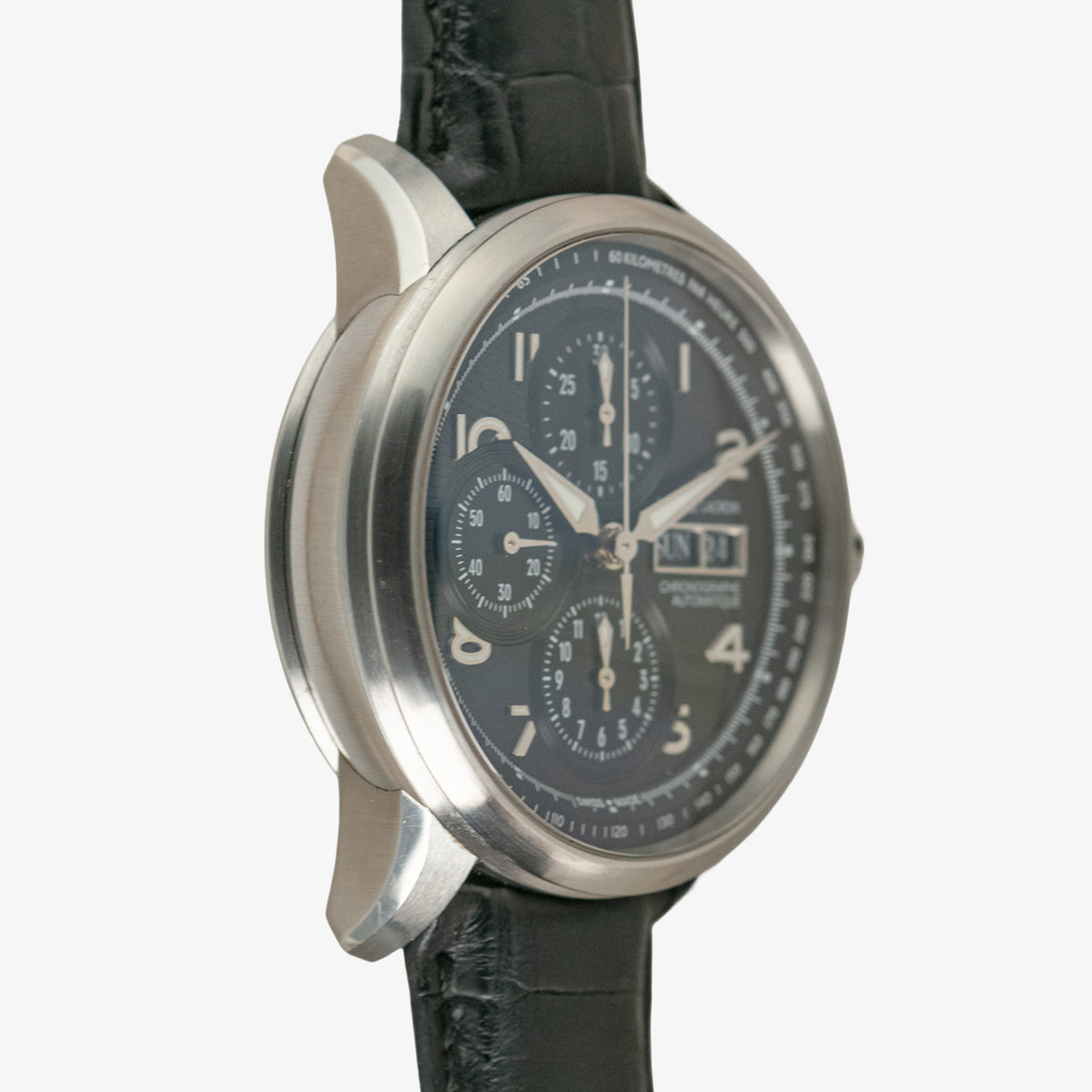 Maurice Lacroix Masterpiece Chronograph Black Dial 40mm