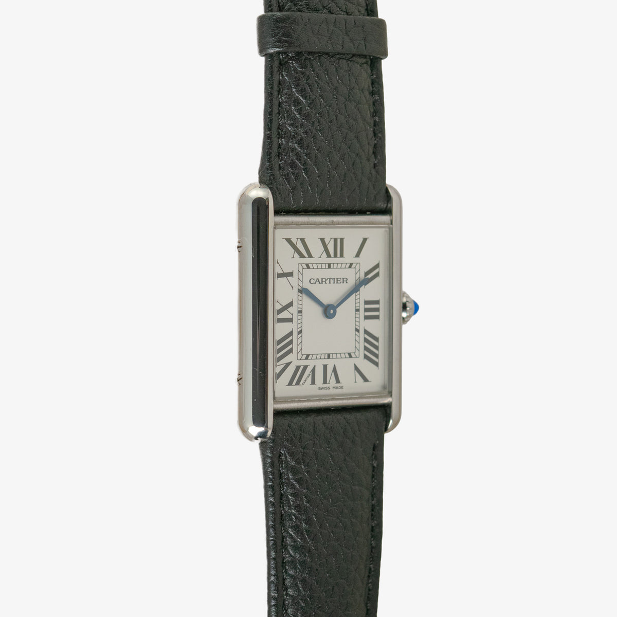 Cartier Tank Must Large Quartz Silver Dial 25.5mm