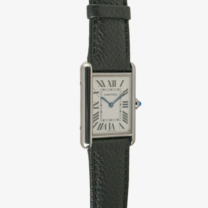 Cartier Tank Must Large Quartz Silver Dial 25.5mm