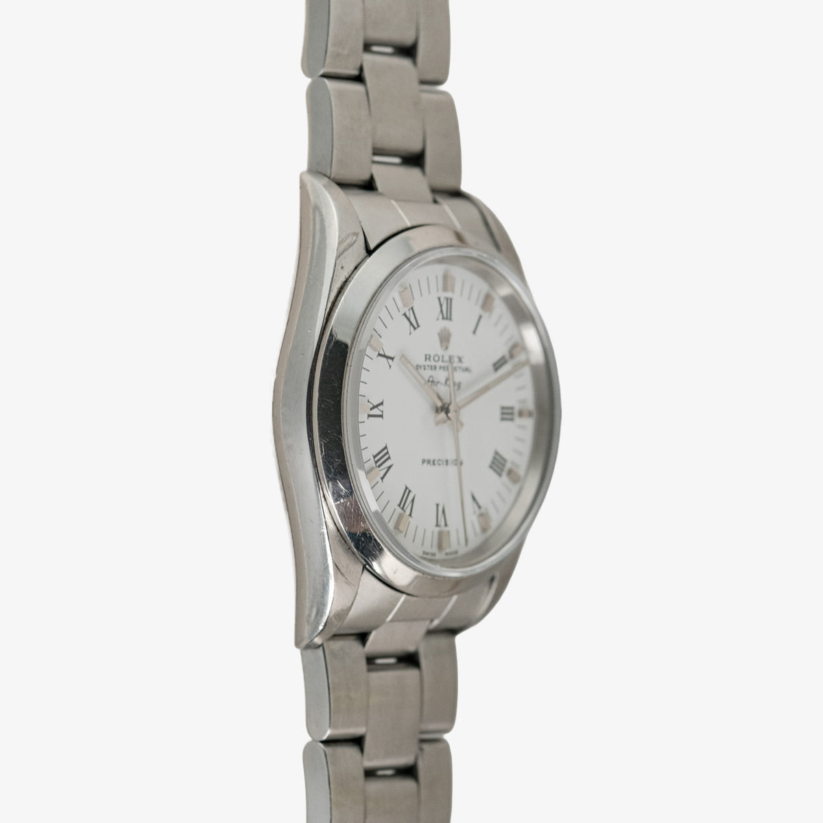 Rolex Air-King Precision 1400 White Roman Dial 34mm