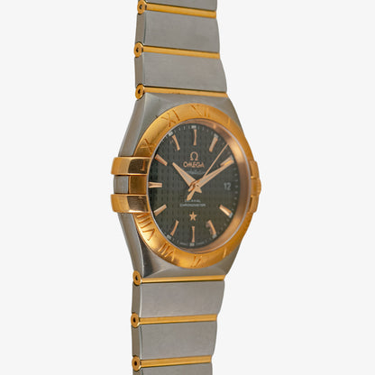 Omega Constellation Co-Axial 35 Two-Tone Black Dial 35mm