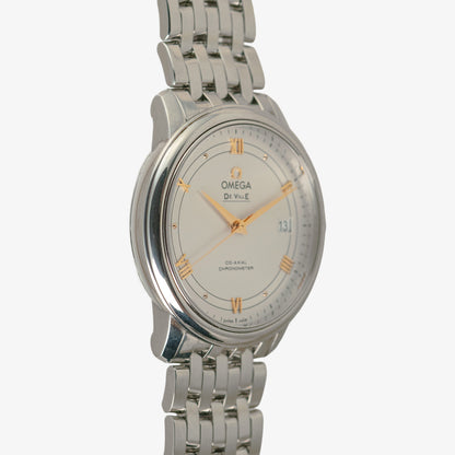 Omega De Ville Prestige Co-Axial Silver Dial 39.5mm