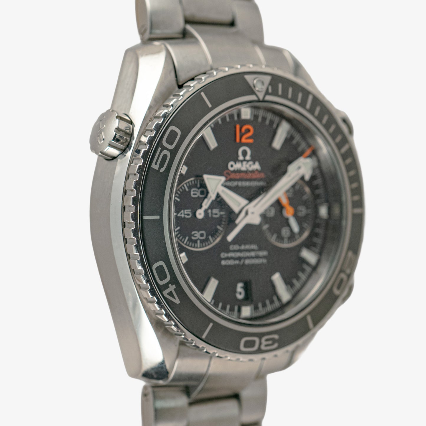 Omega Planet Ocean 600M Chronograph Black Dial 45.5mm