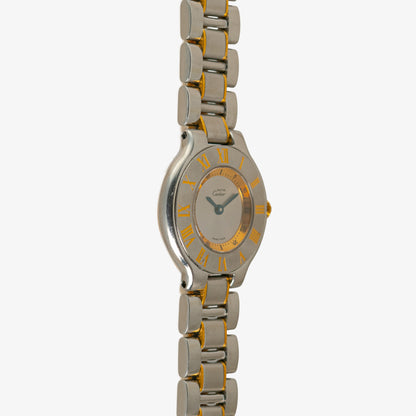 Cartier Must de Cartier 21 Two-Tone Silver Dial 31mm