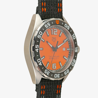 TAG Heuer Formula 1 WAZ101A Orange Dial 43mm