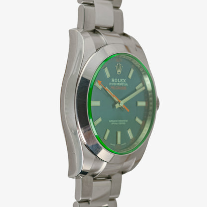 Rolex Milgauss 116400GV Z-Blue Dial 40mm