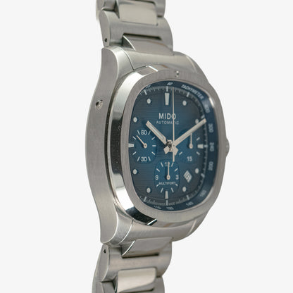 Mido Multifort TV Chronograph Automatic Blue Dial 42mm