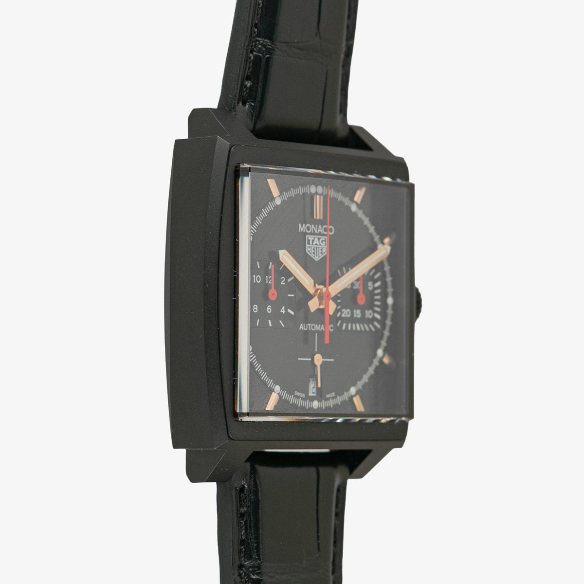 TAG Heuer Monaco "Dark Lord" Black Dial 39mm