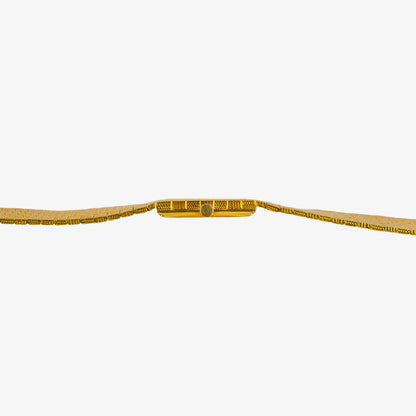 Piaget Polo 9131H5 Square Yellow Gold Vintage 23mm
