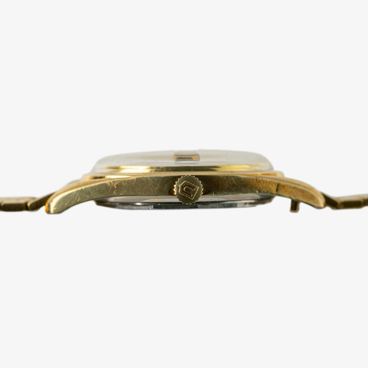 Universal Genève Polerouter Date Automatic Gold Capped 35mm