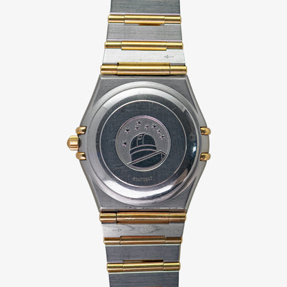 Omega Constellation Manhattan Two-Tone Champagne Dial 35.5mm