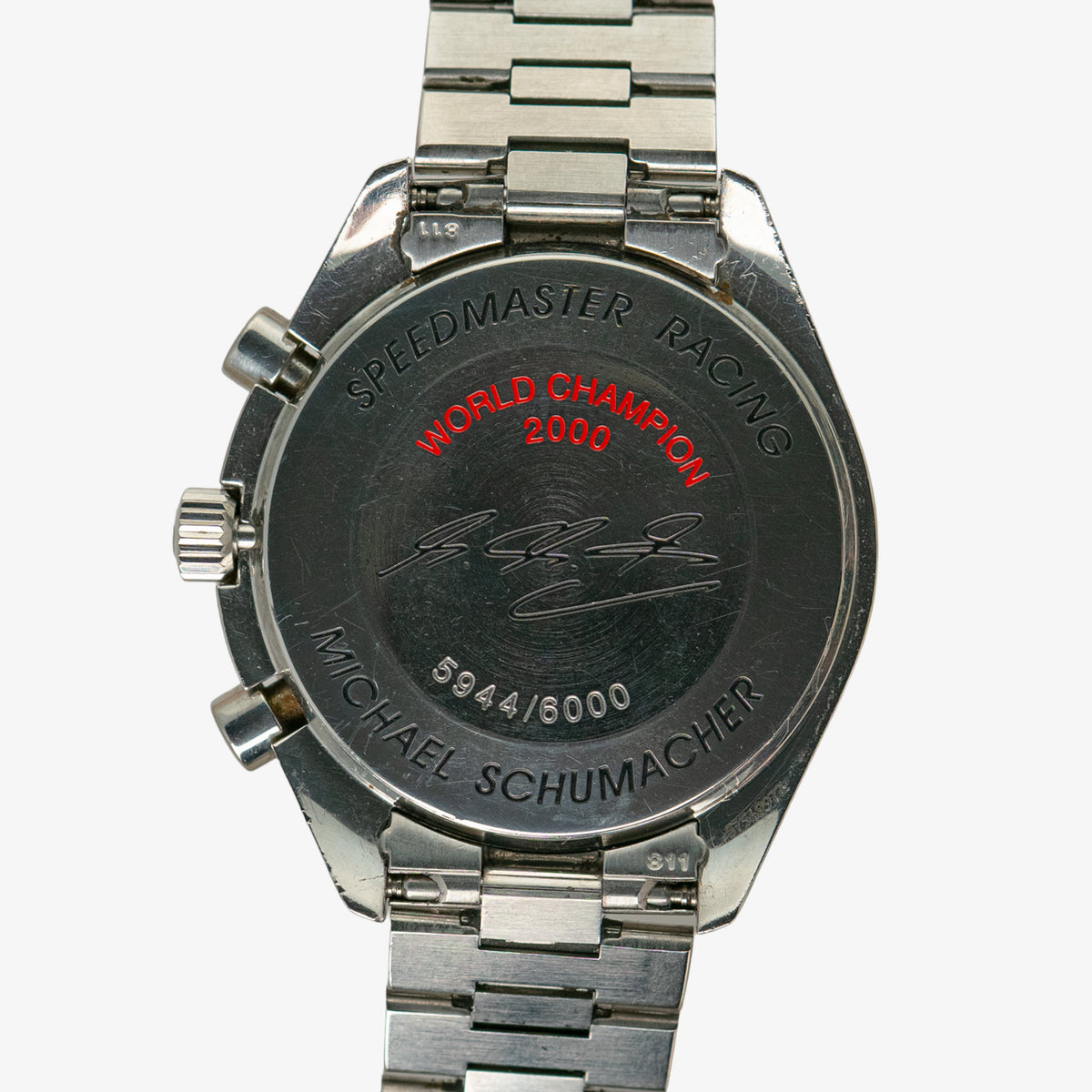 Omega Speedmaster Racing "Michael Schumacher World Champion 2000" 39mm