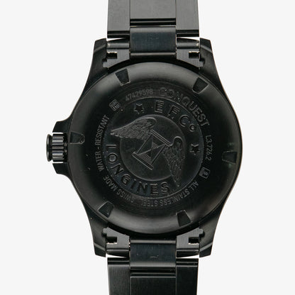Longines Conquest V.H.P. Quartz Black Carbon 41mm