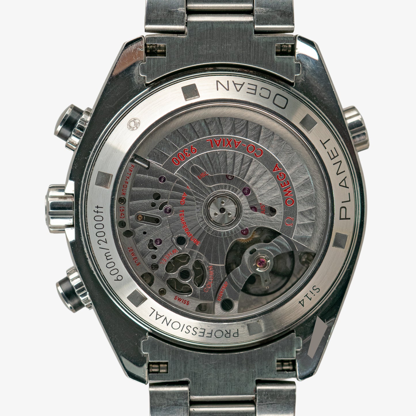 Omega Planet Ocean 600M Chronograph Black Dial 45.5mm