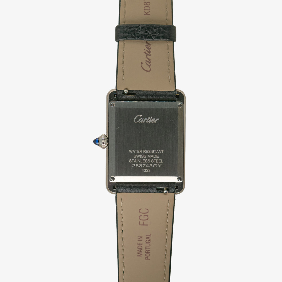 Cartier Tank Must Large Quartz Silver Dial 25.5mm