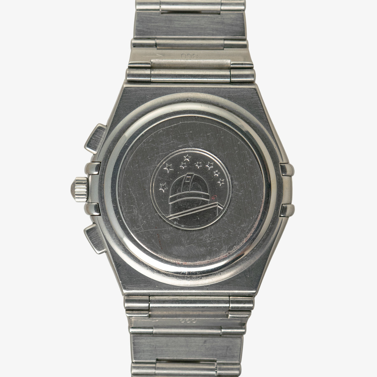 Omega Constellation Double Eagle Chronograph Silver Dial 39mm